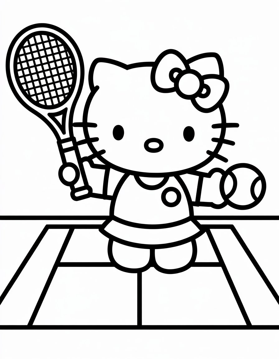 Tennis Hello Kitty